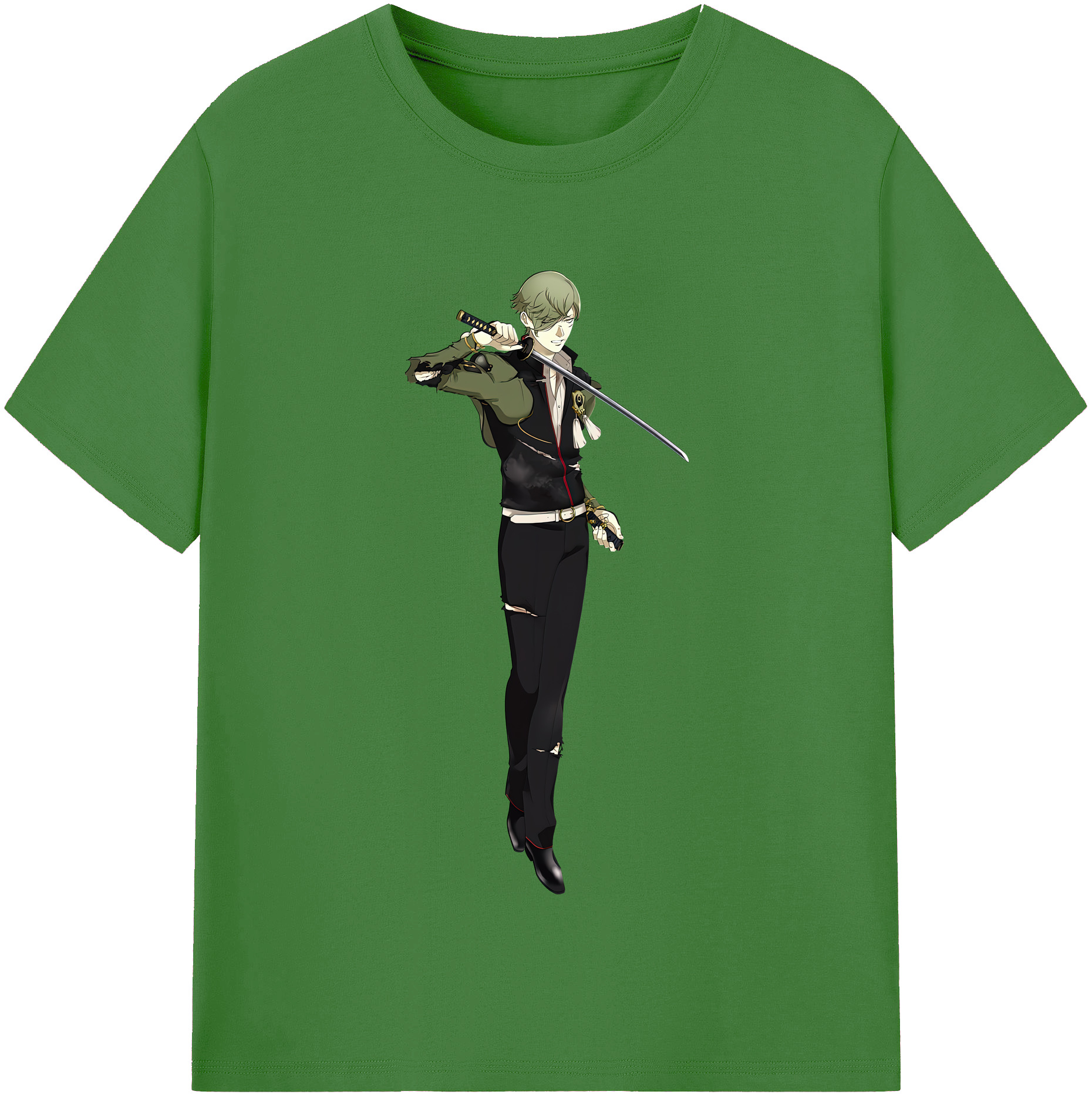 （画像用） 刀剣乱舞 Touken Ranbu レディースカジュアルプリントTシャツ（綿100％）